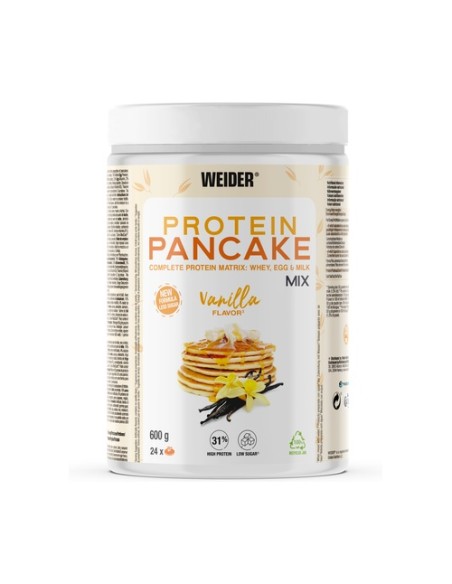 Protein pancake de vainilla 600 g de polvo (Vainilla) Weider