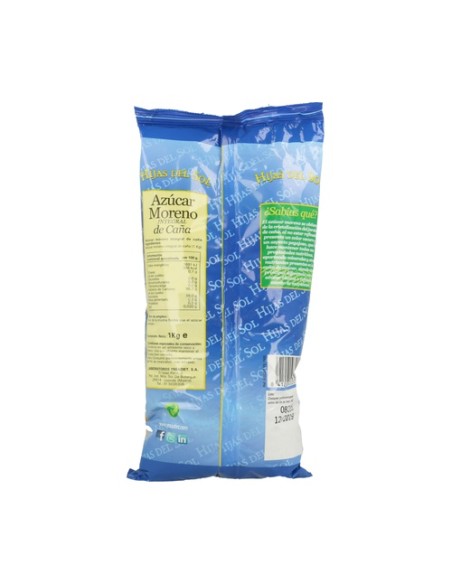 Azúcar Moreno de Caña Bolsa Hijas del Sol 1 kg Hijas del Sol