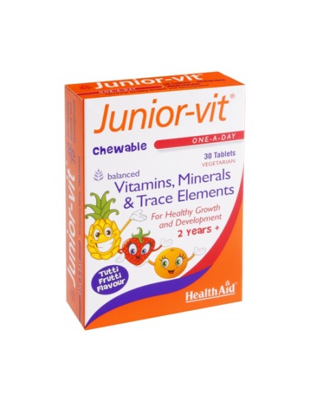 Junior Vit 30 comprimidos Health aid