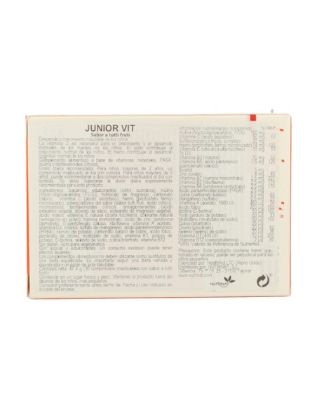 Junior Vit 30 comprimidos Health aid