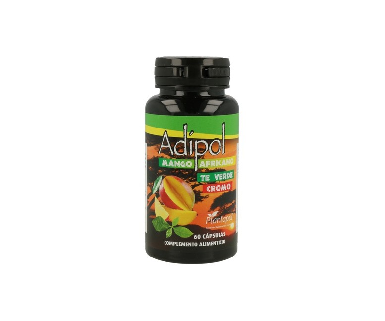 Adipol (Mango Africano, Te Verde, Cromo) 60 cápsulas Plantapol