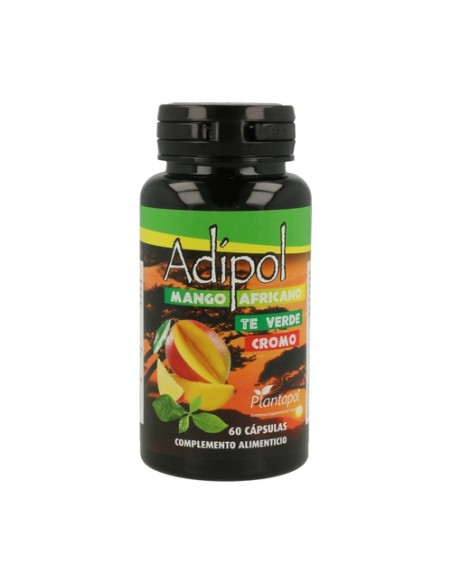 Adipol (Mango Africano, Te Verde, Cromo) 60 cápsulas Plantapol