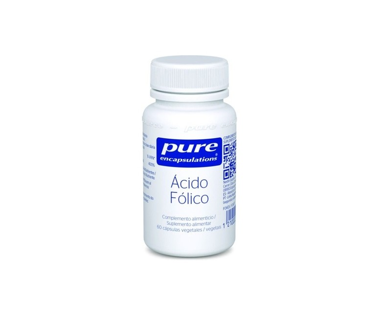 Ácido fólico 60 cápsulas Pure Encapsulations