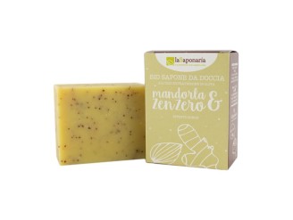 Jabón de ducha de almendras y jengibre