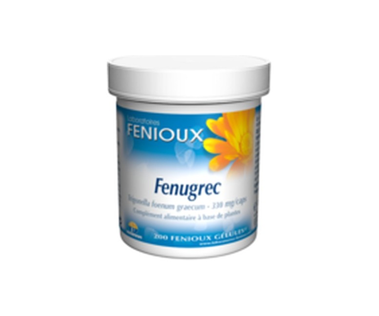 Fenogreco 200 cápsulas de 330mg Fenioux