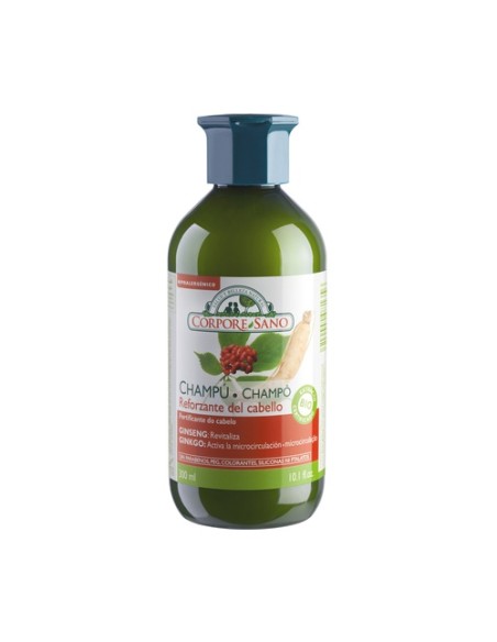 Champú Ginseng y Ginkgo 300 ml de gel Corpore Sano