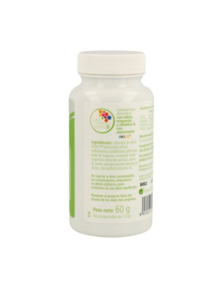 Calcio Magnesio Con Vitamina D 60 comprimidos Plantis