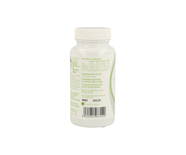 Calcio Magnesio Con Vitamina D 60 comprimidos Plantis