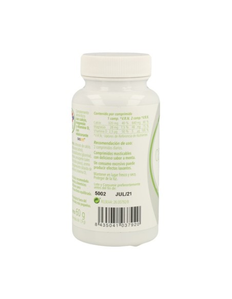 Calcio Magnesio Con Vitamina D 60 comprimidos Plantis
