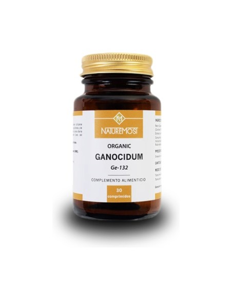 Organic ganocidum germanium ge-132 oxigenante celular 30 comprimidos Naturemost
