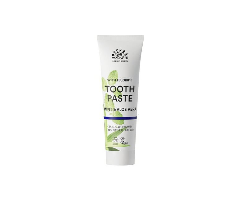 Pasta de dientes con menta 75 ml Urtekram