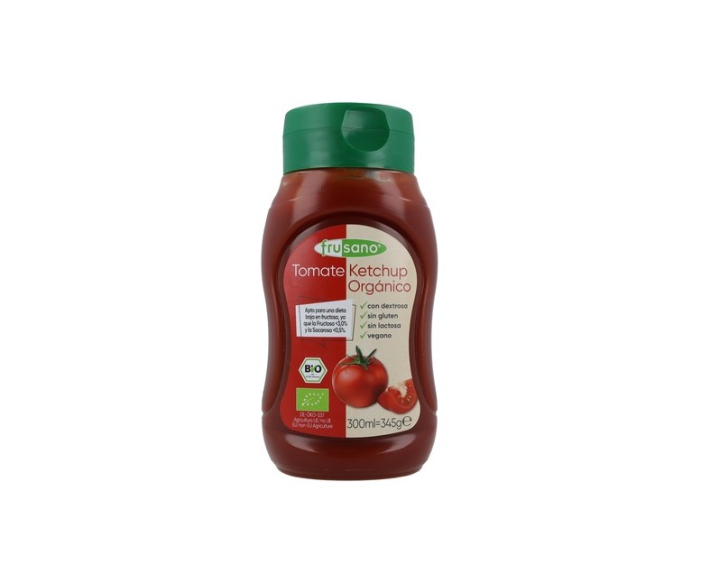 Tomate ketchup orgánico frusano 345 g (Tomate) Frusano