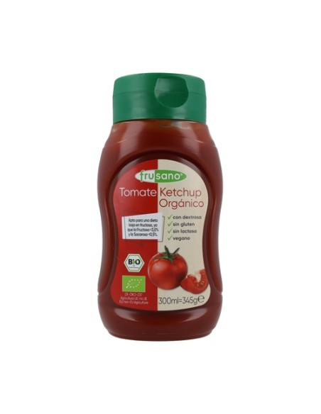 Tomate ketchup orgánico frusano 345 g (Tomate) Frusano