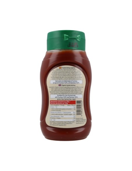 Tomate ketchup orgánico frusano 345 g (Tomate) Frusano