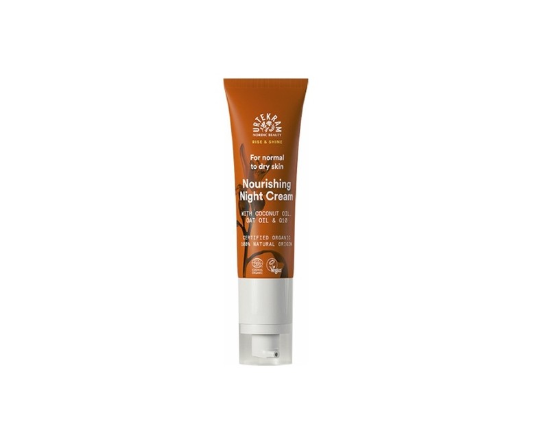 Crema noche nutritiva flor de azahar naranja 50 ml de crema Urtekram