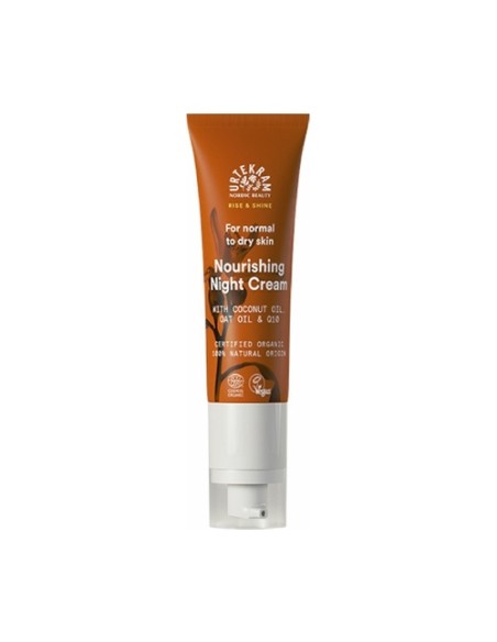 Crema noche nutritiva flor de azahar naranja 50 ml de crema Urtekram