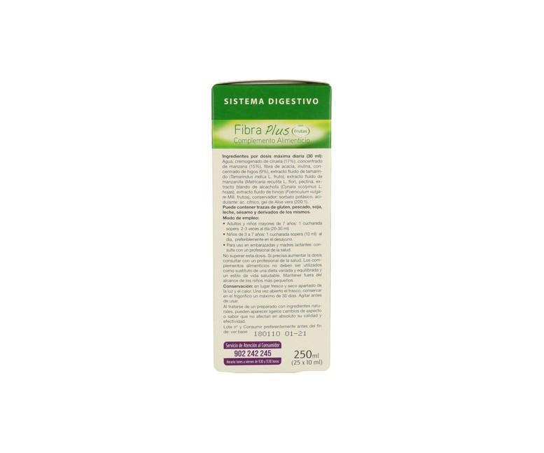 Fibra Plus con Frutas 250 ml Dietisa