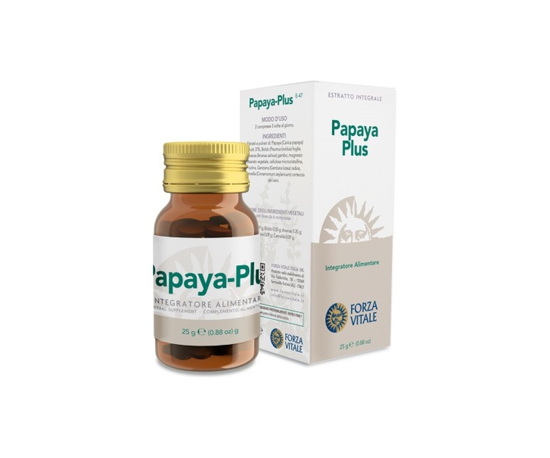 Papaya Plus 25 g Forza Vitale