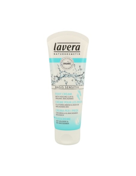 Crema Pies Ac. Macadamia+Arcilla Bio 75 ml Lavera