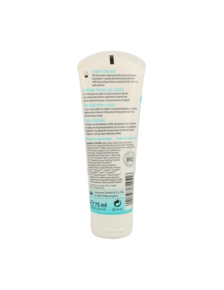 Crema Pies Ac. Macadamia+Arcilla Bio 75 ml Lavera