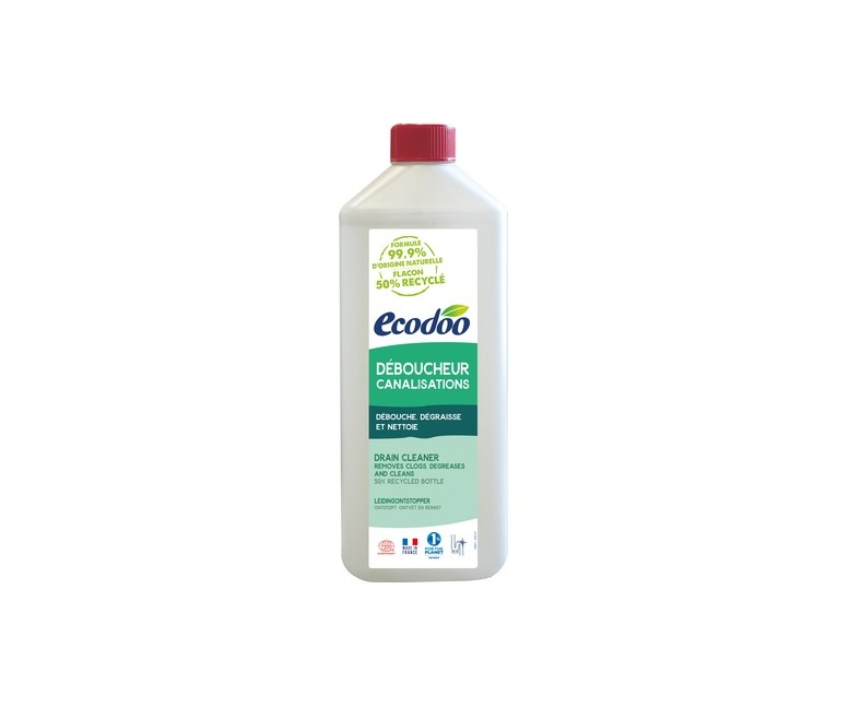Desatascador de tuberías 1 L Ecodoo