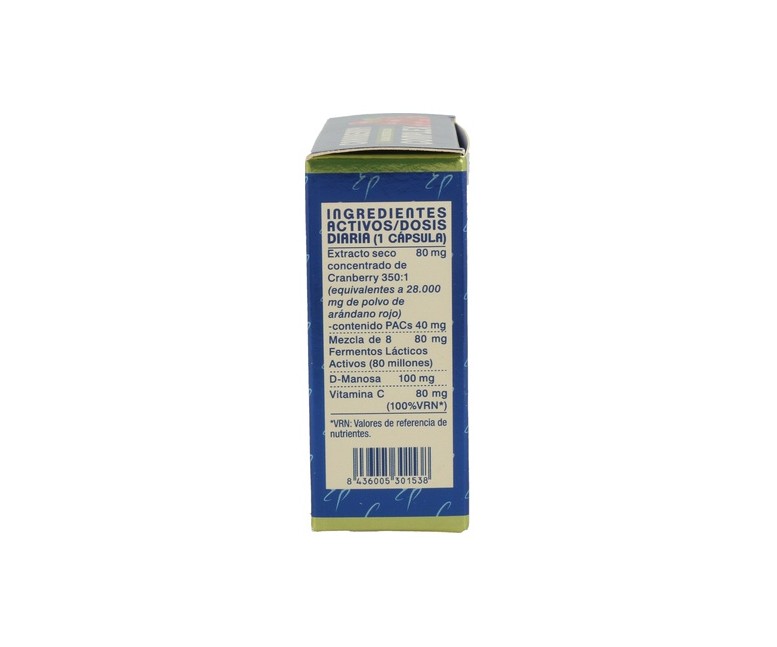 Cranberry complex 30 cápsulas vegetales de 455mg Estado Puro