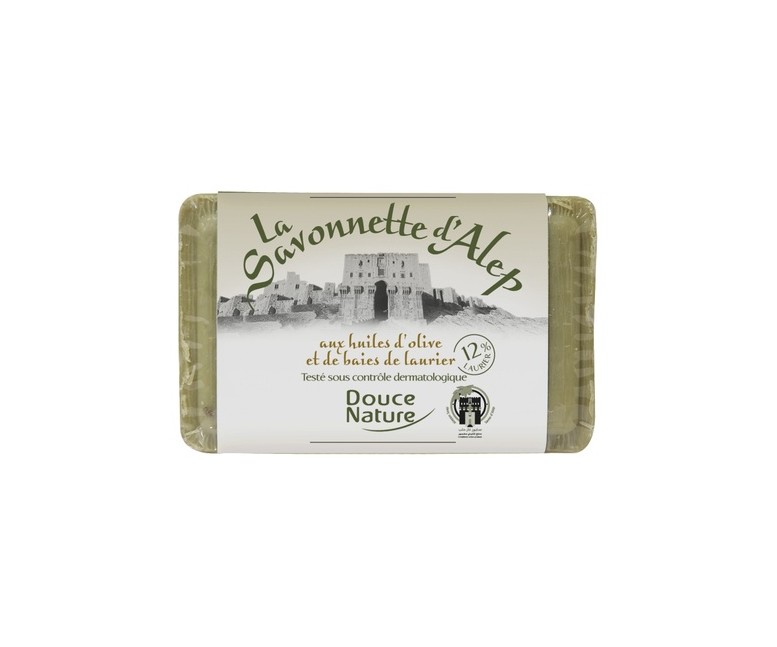 Jabón de Alepo 12% 100 g Douce Nature