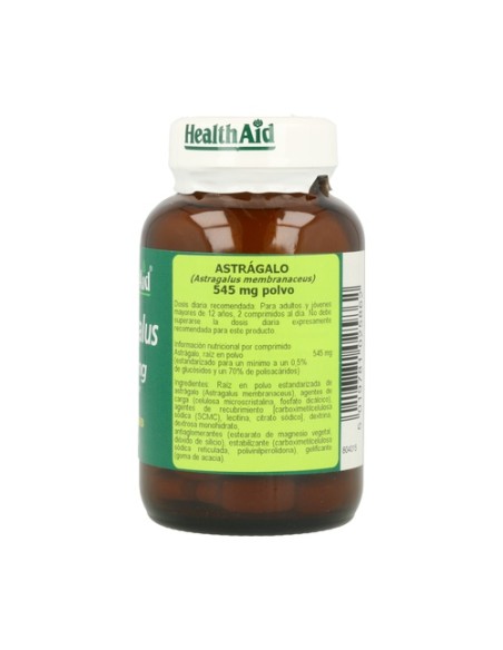 Astragalus Raíz 60 comprimidos Health Aid