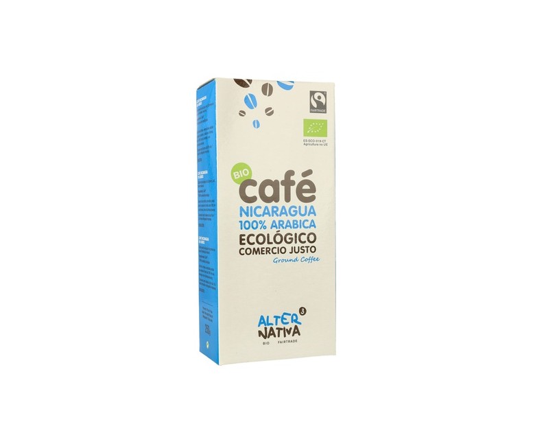 Café Molido Nicaragua Arábica Bio 250 g Alternativa3
