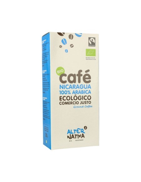 Café Molido Nicaragua Arábica Bio 250 g Alternativa3