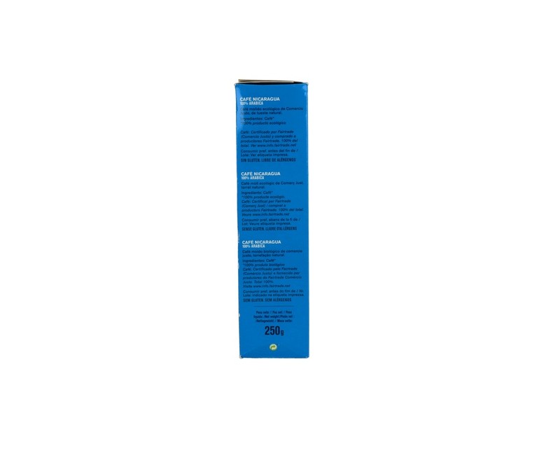 Café Molido Nicaragua Arábica Bio 250 g Alternativa3