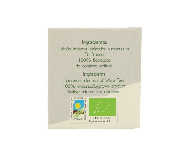 Bio 3 Té Blanco Eco 25 bolsitas infusoras Bio3