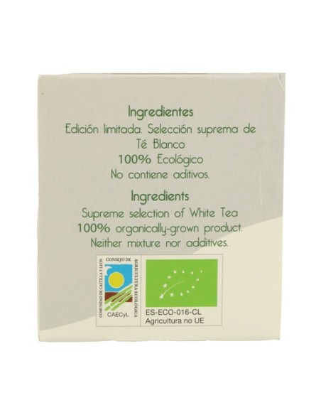 Bio 3 Té Blanco Eco 25 bolsitas infusoras Bio3