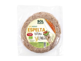 Tortillas wrap de espelta multisemillas Bio