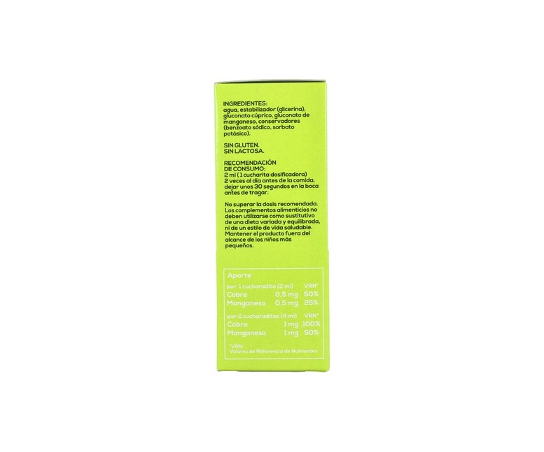 Oligoplantis Cobre+Manganeso 100 ml Plantis