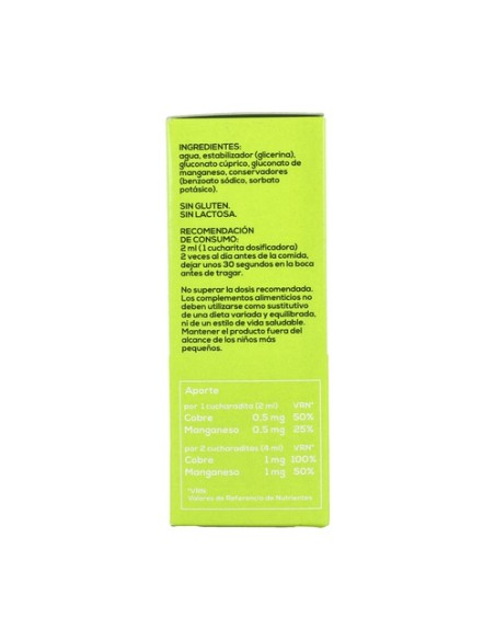 Oligoplantis Cobre+Manganeso 100 ml Plantis