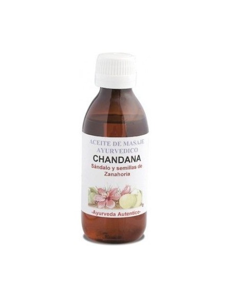 Aceite de Chandana, Sándalo y Zanahoria 200 ml Ayurveda