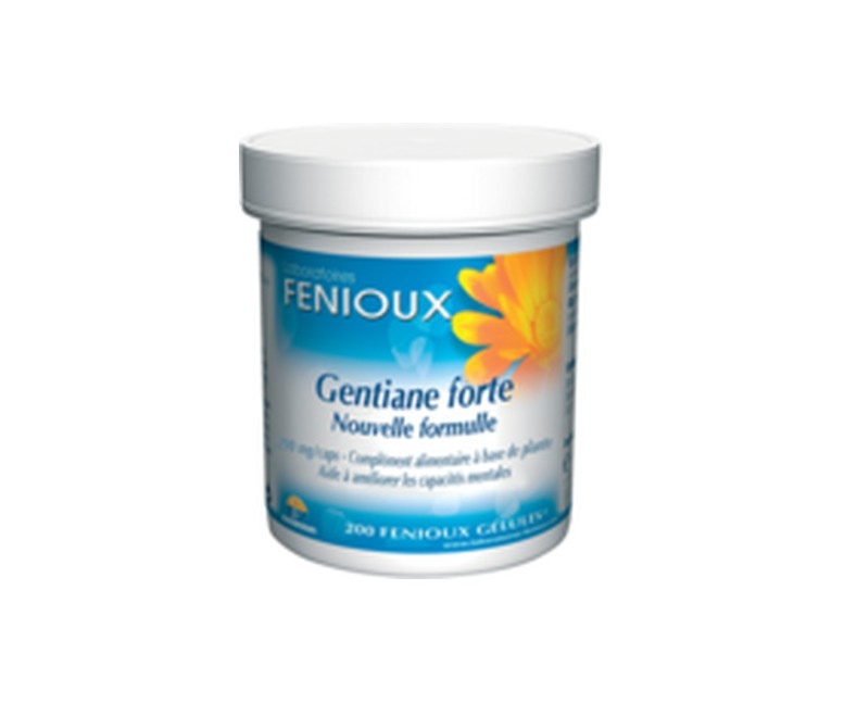 Genciana Forte 200 cápsulas de 290mg Fenioux