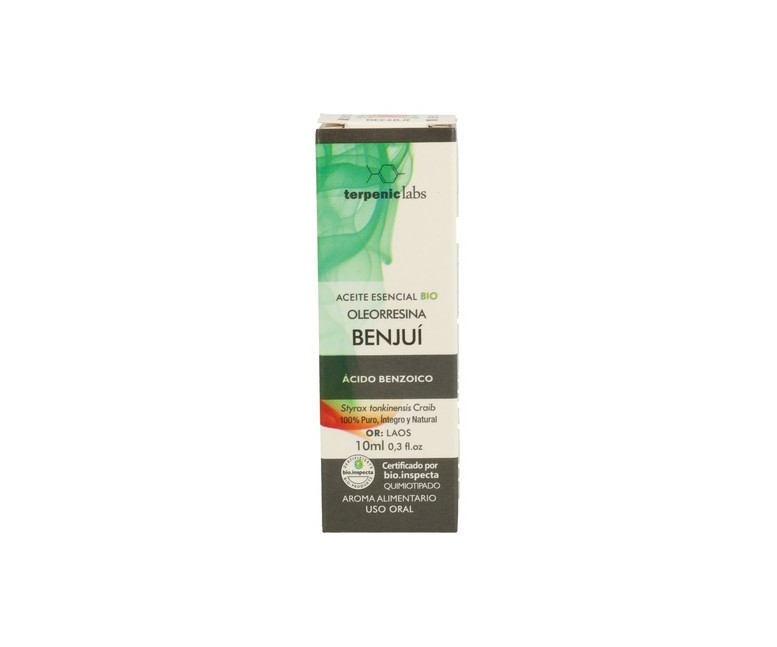 Aceite esencial oleorresina benjui 10 ml de aceite esencial Terpenic