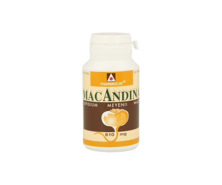 Maca Andina 60 cápsulas de 610mg Fharmocat