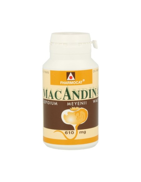Maca Andina 60 cápsulas de 610mg Fharmocat