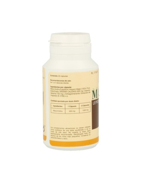 Maca Andina 60 cápsulas de 610mg Fharmocat