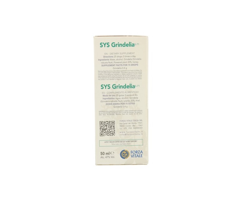 SYS Grindelia 50 ml Forza Vitale