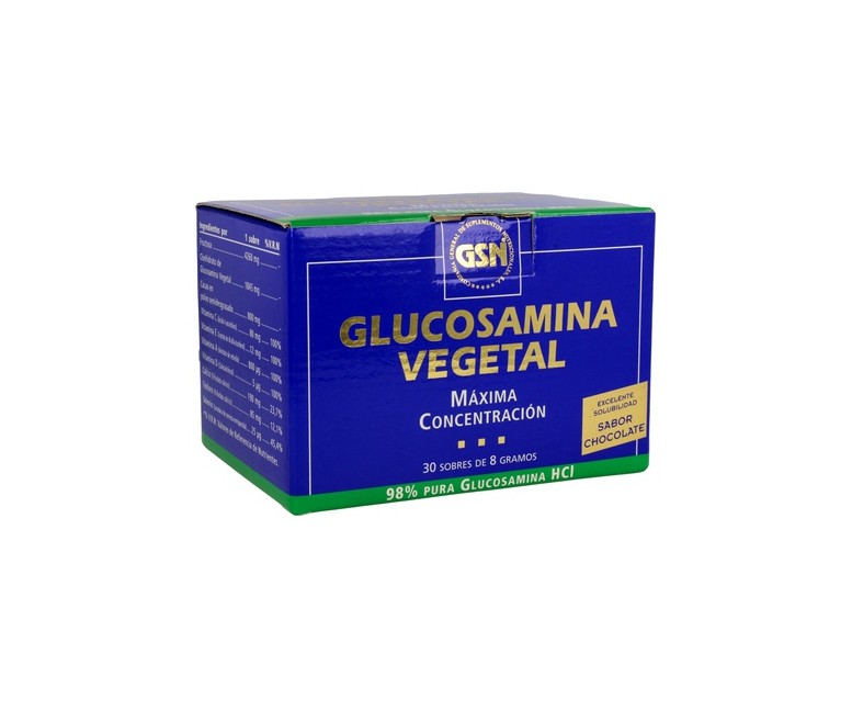 Glucosamina Vegetal (Sabor Chocolate) 30 sobres (Chocolate) Gsn