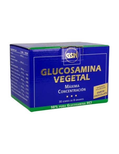 Glucosamina Vegetal (Sabor Chocolate) 30 sobres (Chocolate) Gsn