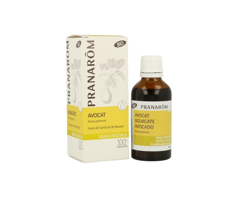 Aceite Vegetal de Aguacate 50 ml de aceite esencial Pranarom