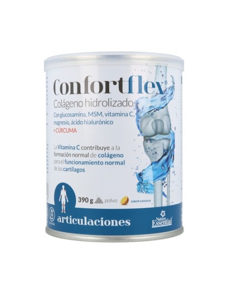 Confortflex Colágeno Hidrolizado, Magnesio, Vitamina C y Cúrcuma 390 g Nature Essential