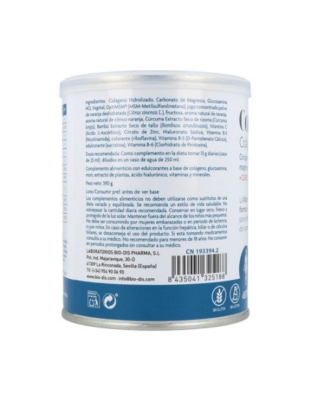 Confortflex Colágeno Hidrolizado, Magnesio, Vitamina C y Cúrcuma 390 g Nature Essential