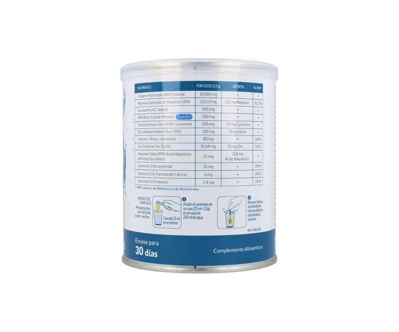 Confortflex Colágeno Hidrolizado, Magnesio, Vitamina C y Cúrcuma 390 g Nature Essential