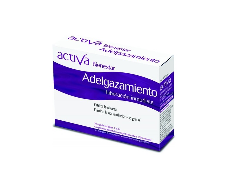 Bienestar adelgazamiento 30 cápsulas vegetales Activa